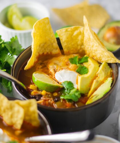 Instant Pot Chicken Tortilla Soup