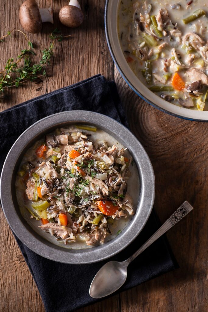 Chicken Wild Rice Soup⁠