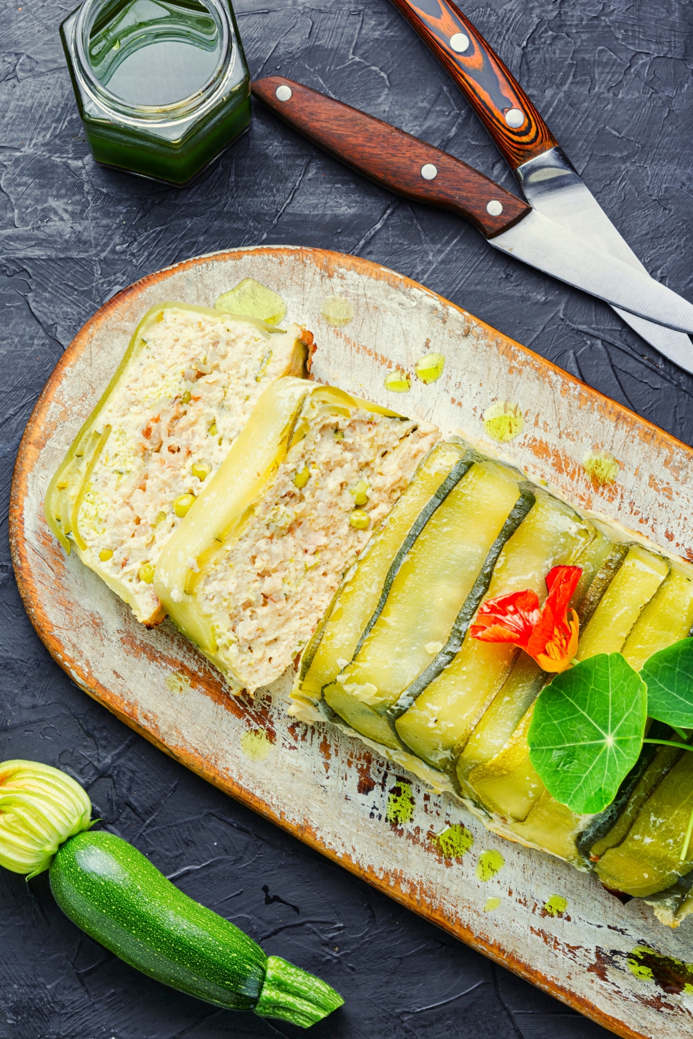 Chicken And Zucchini Terrine Recipe