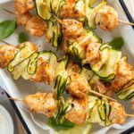 Grilled Chicken And Zucchini Skewers