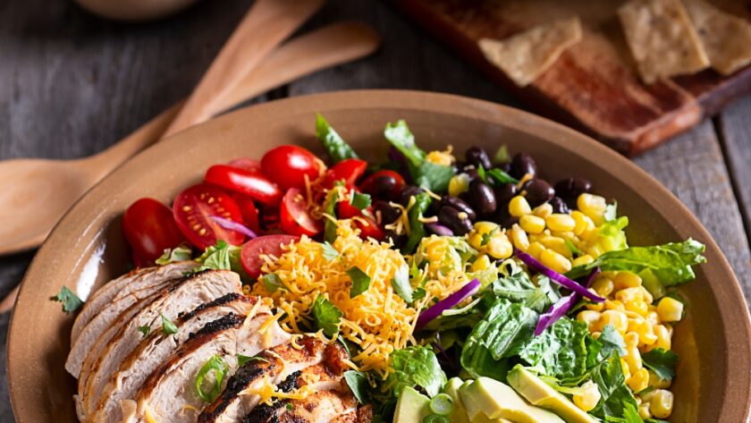 Southwestern Chicken Chopped Salad