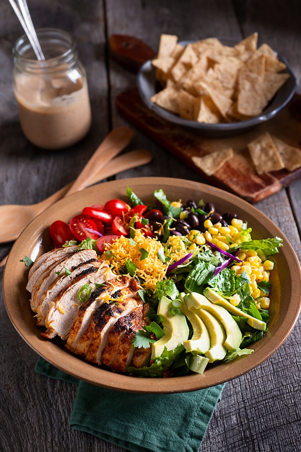 Southwestern Chicken Chopped Salad 