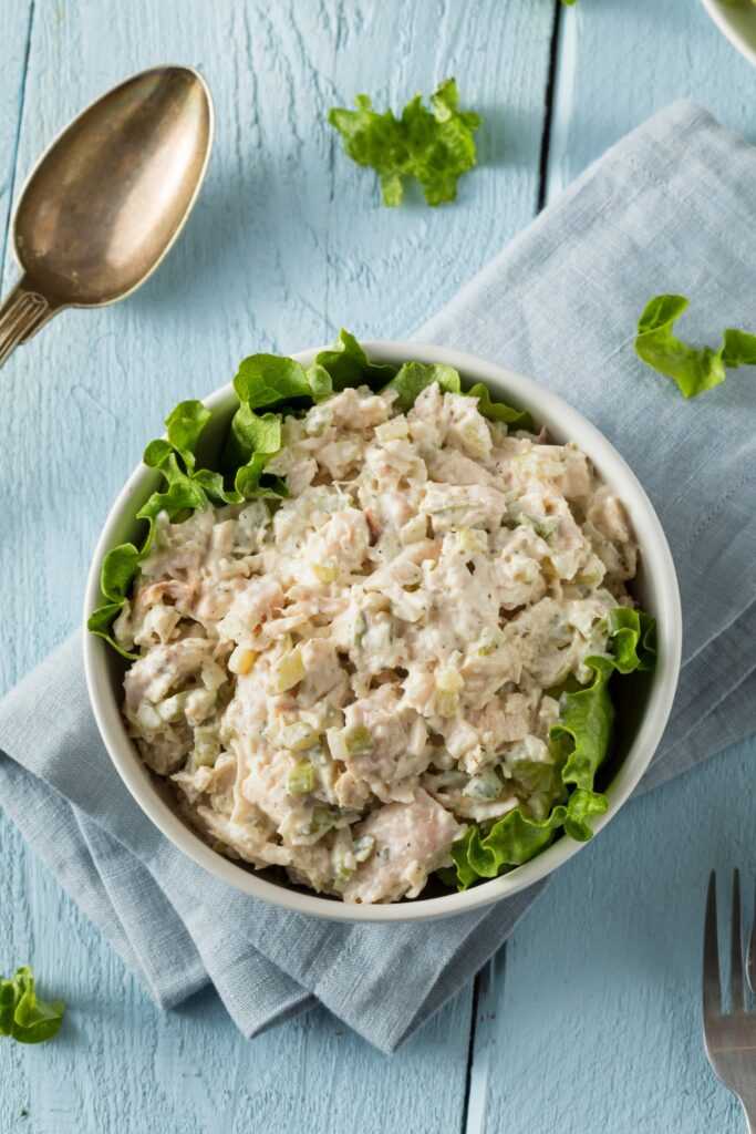 Homemade Healthy Chicken Salad 