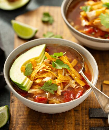 Slow Cooker Chicken Taco Soup