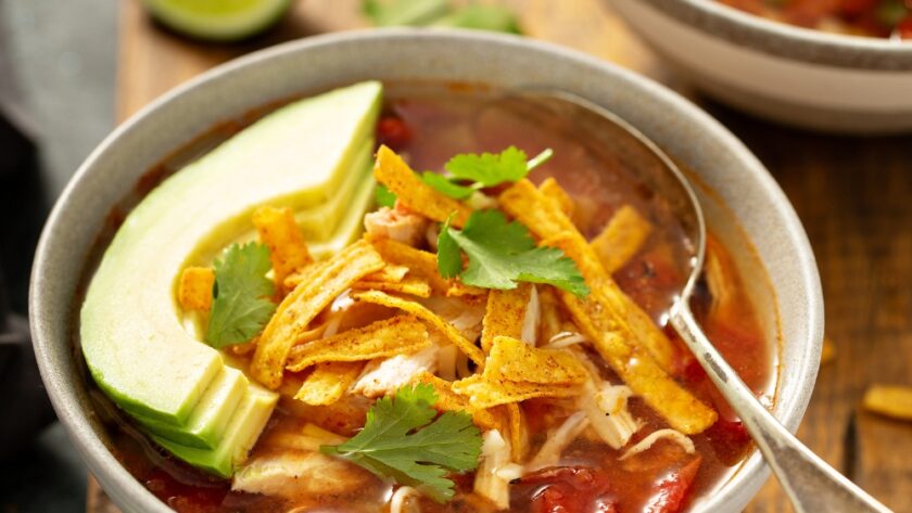 Slow Cooker Chicken Taco Soup