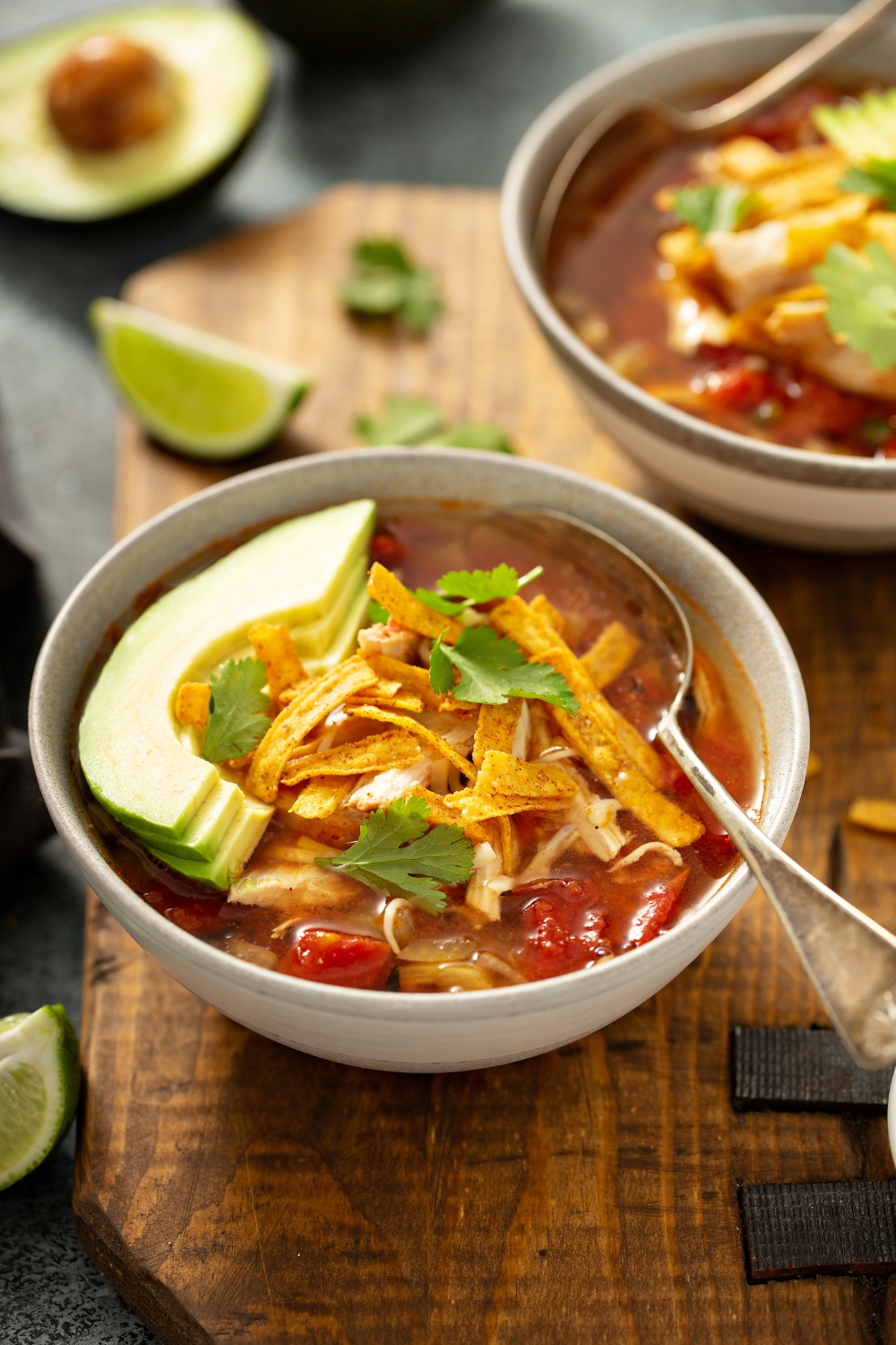 Slow Cooker Chicken Taco Soup 