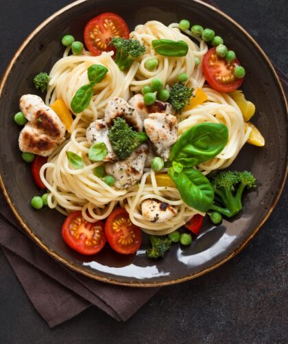 Pasta Chicken Primavera