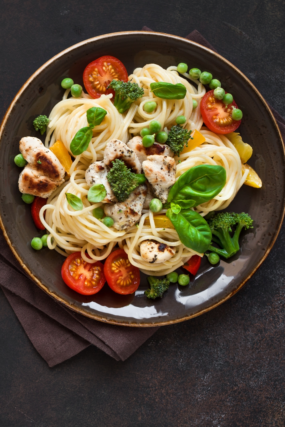 Pasta Chicken Primavera