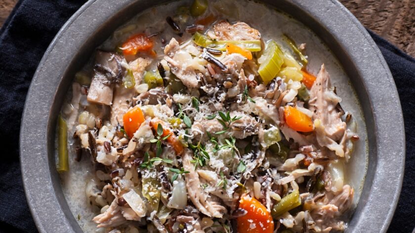 Chicken Wild Rice Soup⁠