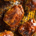 Homemade Healthy BBQ Chicken Thighs