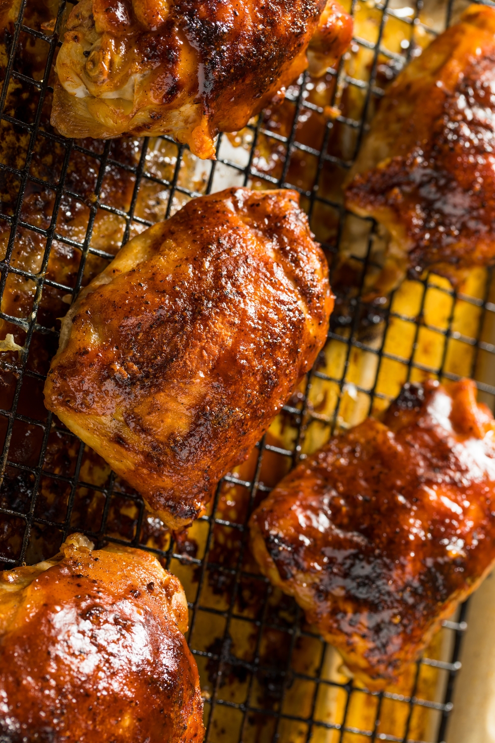 Homemade Healthy BBQ Chicken Thighs