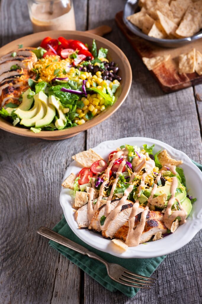 Southwestern Chicken Chopped Salad