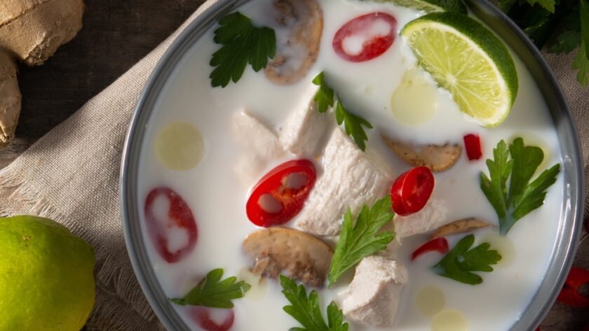  Thai Chicken Soup (Tom Kha Gai) 