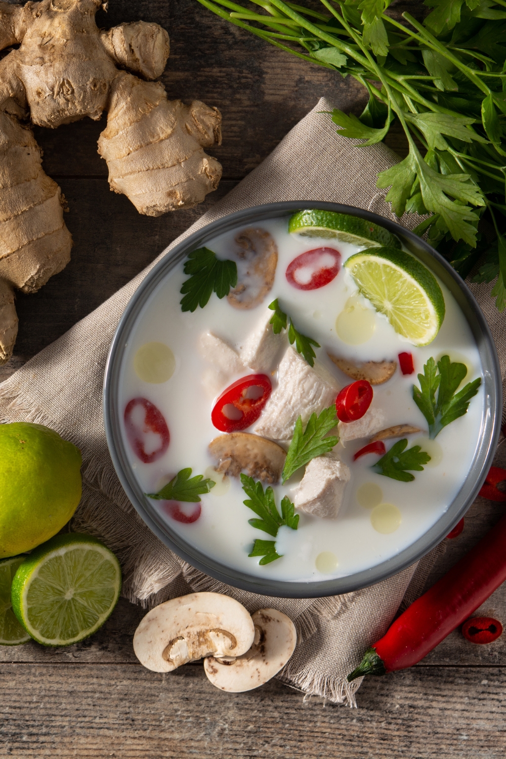  Thai Chicken Soup (Tom Kha Gai)  