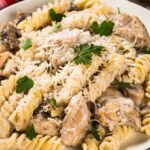 Chicken And Mushrooms Pasta