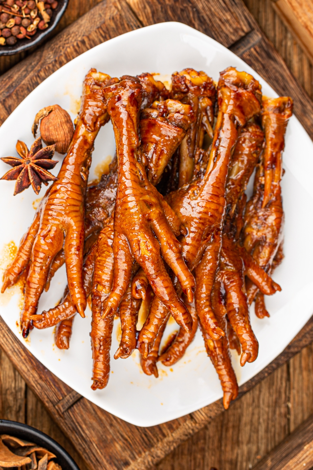 Stewed Chicken Feet