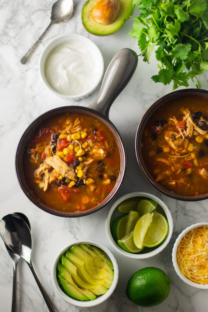 Instant Pot Chicken Tortilla Soup