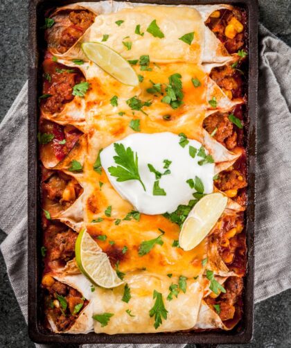 Spicy Chicken Enchiladas Recipe