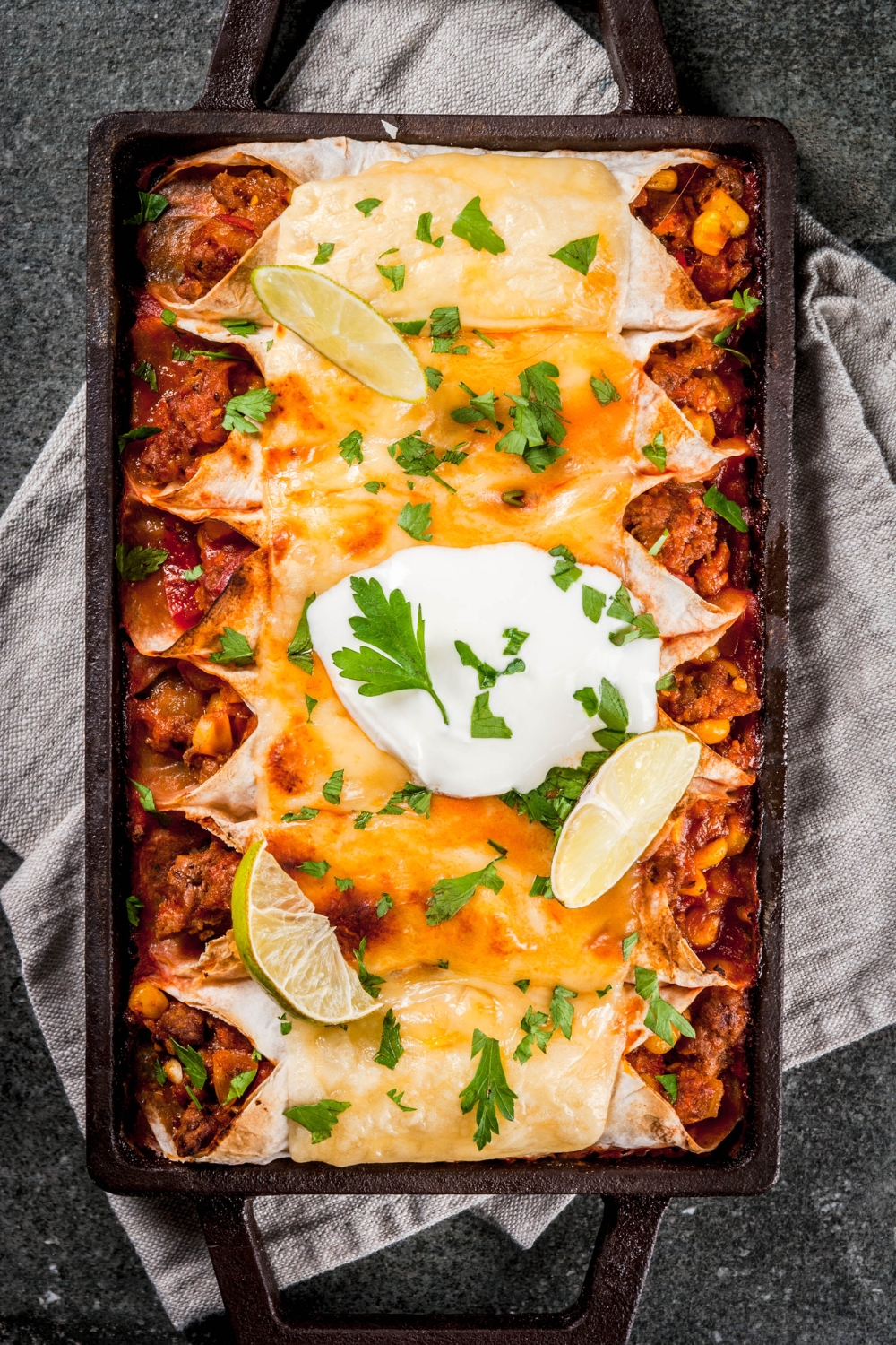 Spicy Chicken Enchiladas Recipe