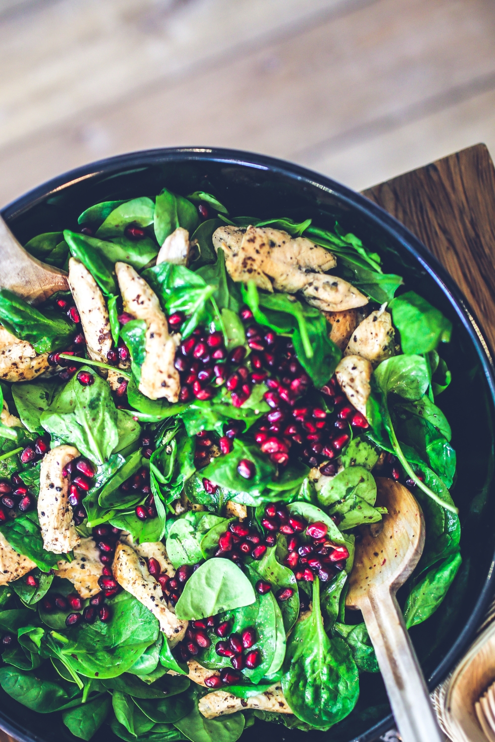 Pomegranate Chicken Salad