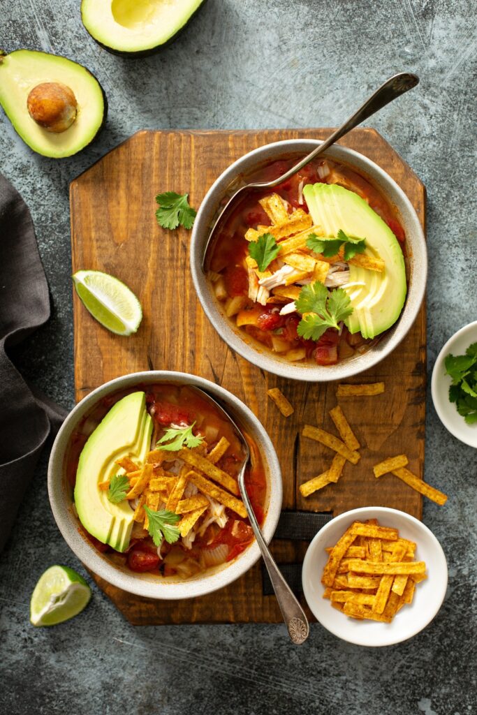 Slow Cooker Chicken Taco Soup 