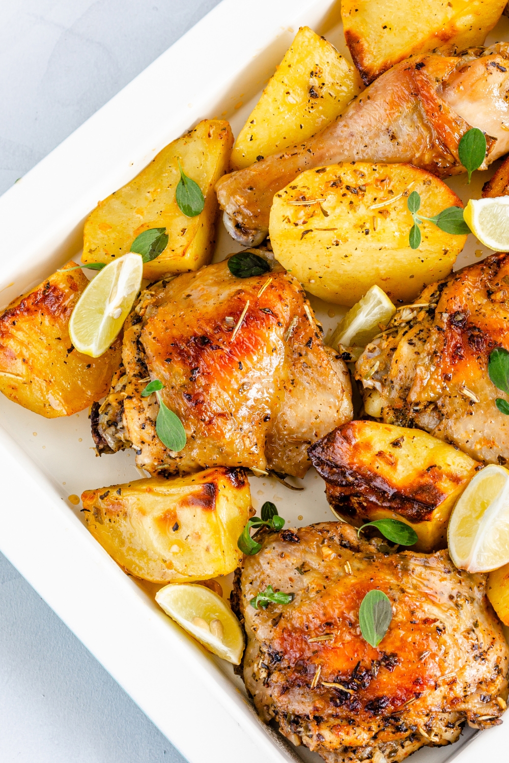 Skillet Lemon Chicken & Potatoes