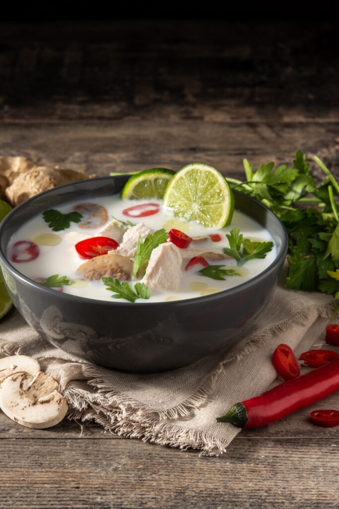  Thai Chicken Soup (Tom Kha Gai) 