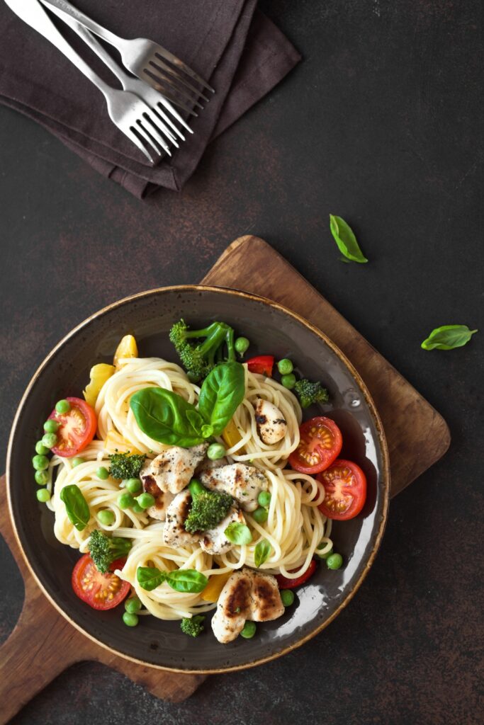 Pasta Chicken Primavera