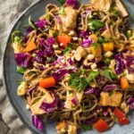 Homemade Spicy Chicken Soba Noodle Salad⁠