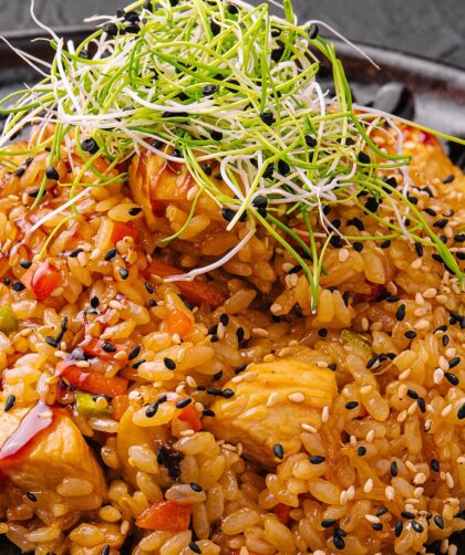 Chinese Fried Rice With Chicken