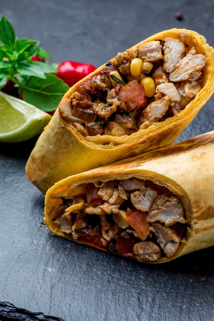 Mexican Chicken Burrito