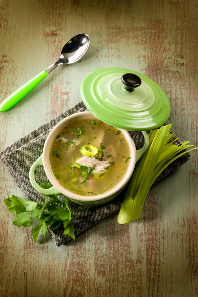 French Chicken And Leek Soup Recipe