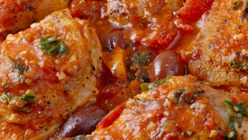 Italian Chicken Cacciatore Recipe