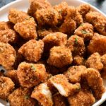 Crispy Fried Breaded Chicken Bites