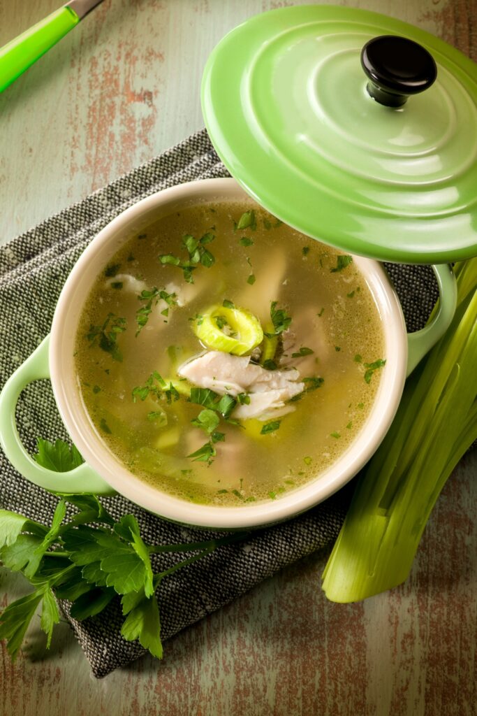 French Chicken And Leek Soup Recipe