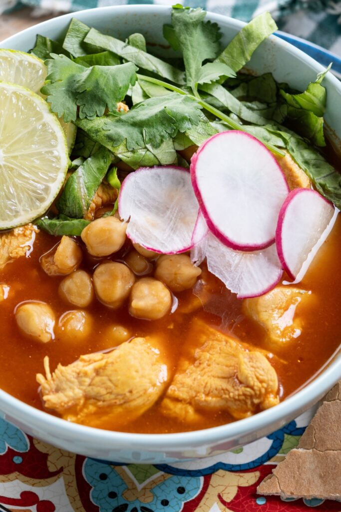 Simple Mexican Chicken Pozole Recipe