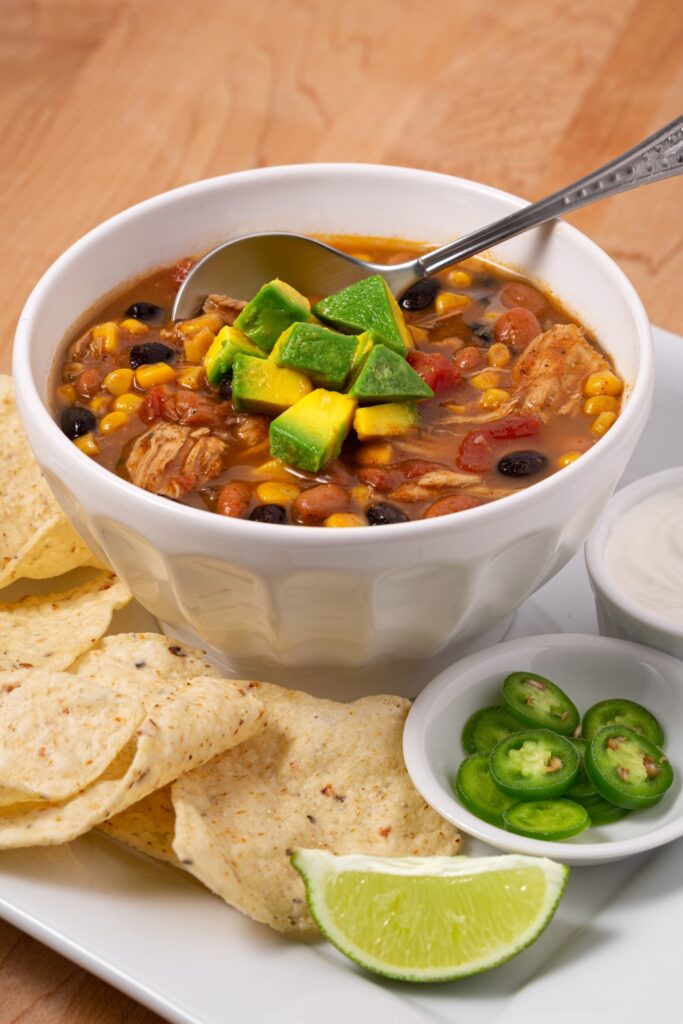 Southwestern Chicken Soup 