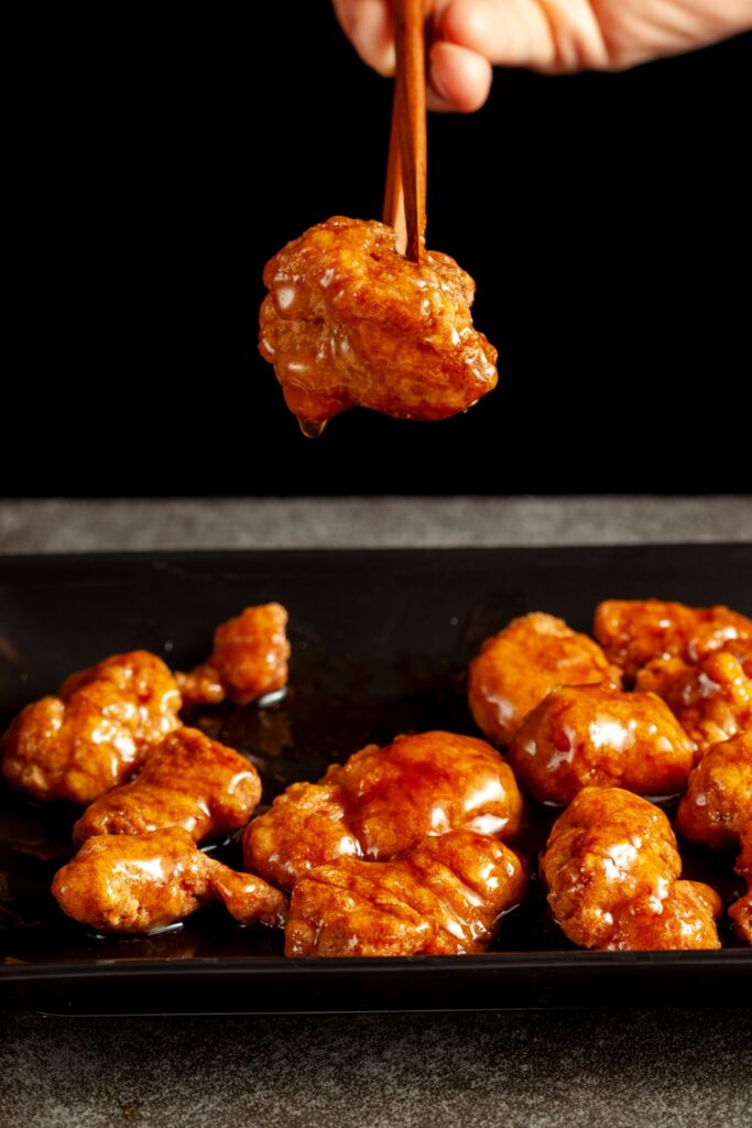 Crispy Orange Chicken Bites