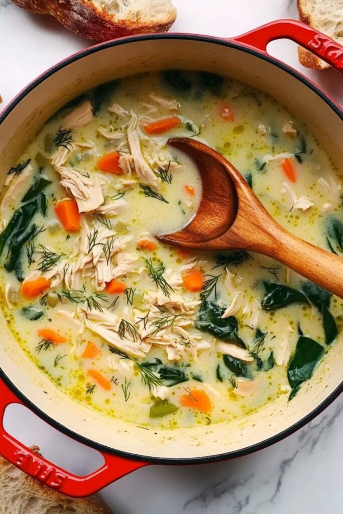 Lemon Chicken Soup With Orzo Recipe