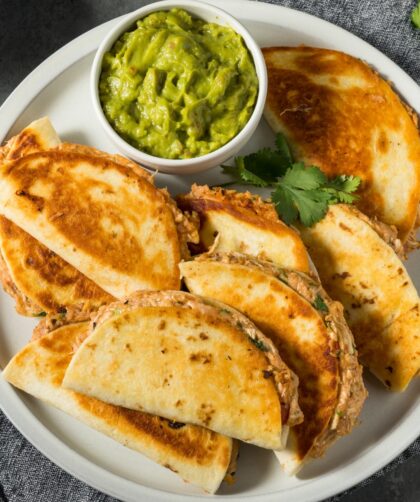 Homemade Mini Chicken Quesadillas⁠