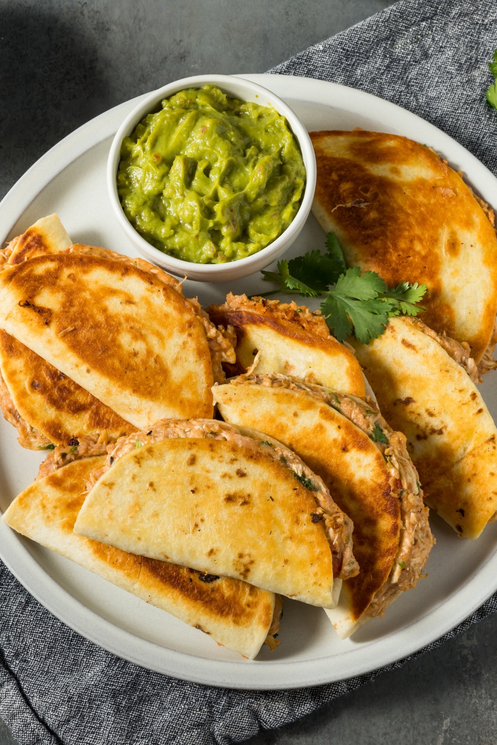 Homemade Mini Chicken Quesadillas⁠