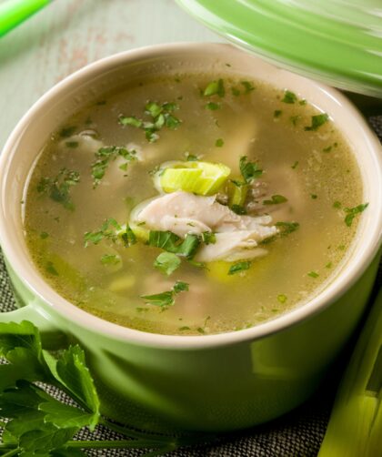 French Chicken And Leek Soup Recipe