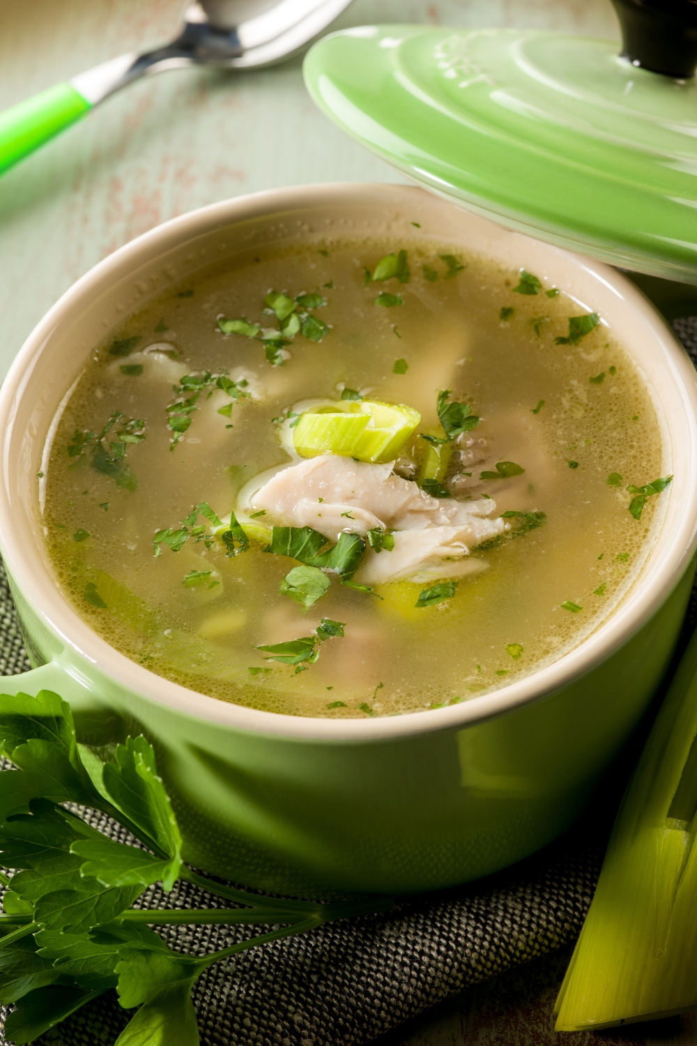 French Chicken And Leek Soup Recipe