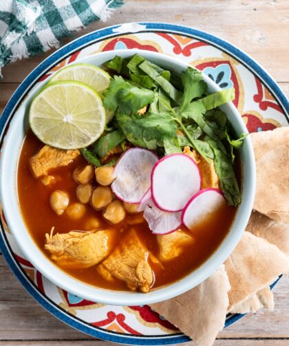 Simple Mexican Chicken Pozole Recipe