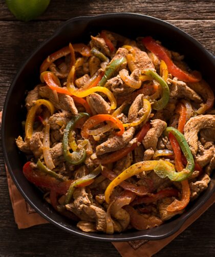 Sheet Pan Chicken Fajitas Recipe