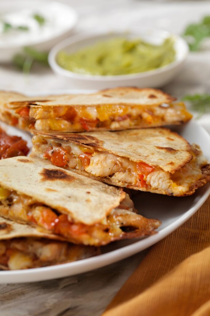 Cheesy Chicken Quesadilla