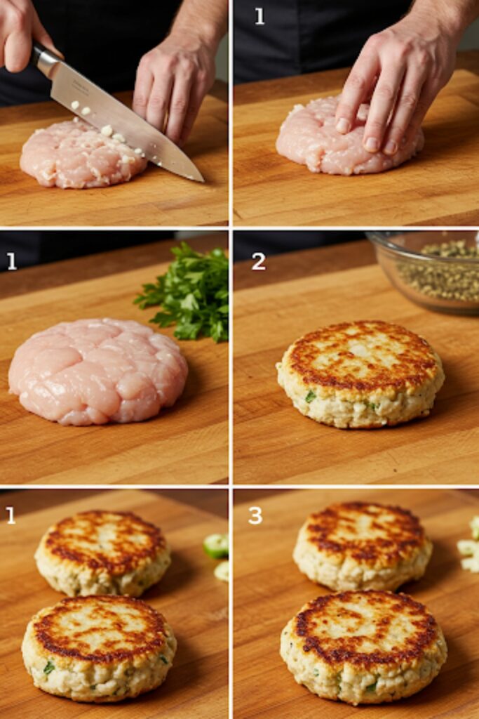 Gordon Ramsay Chicken Patties